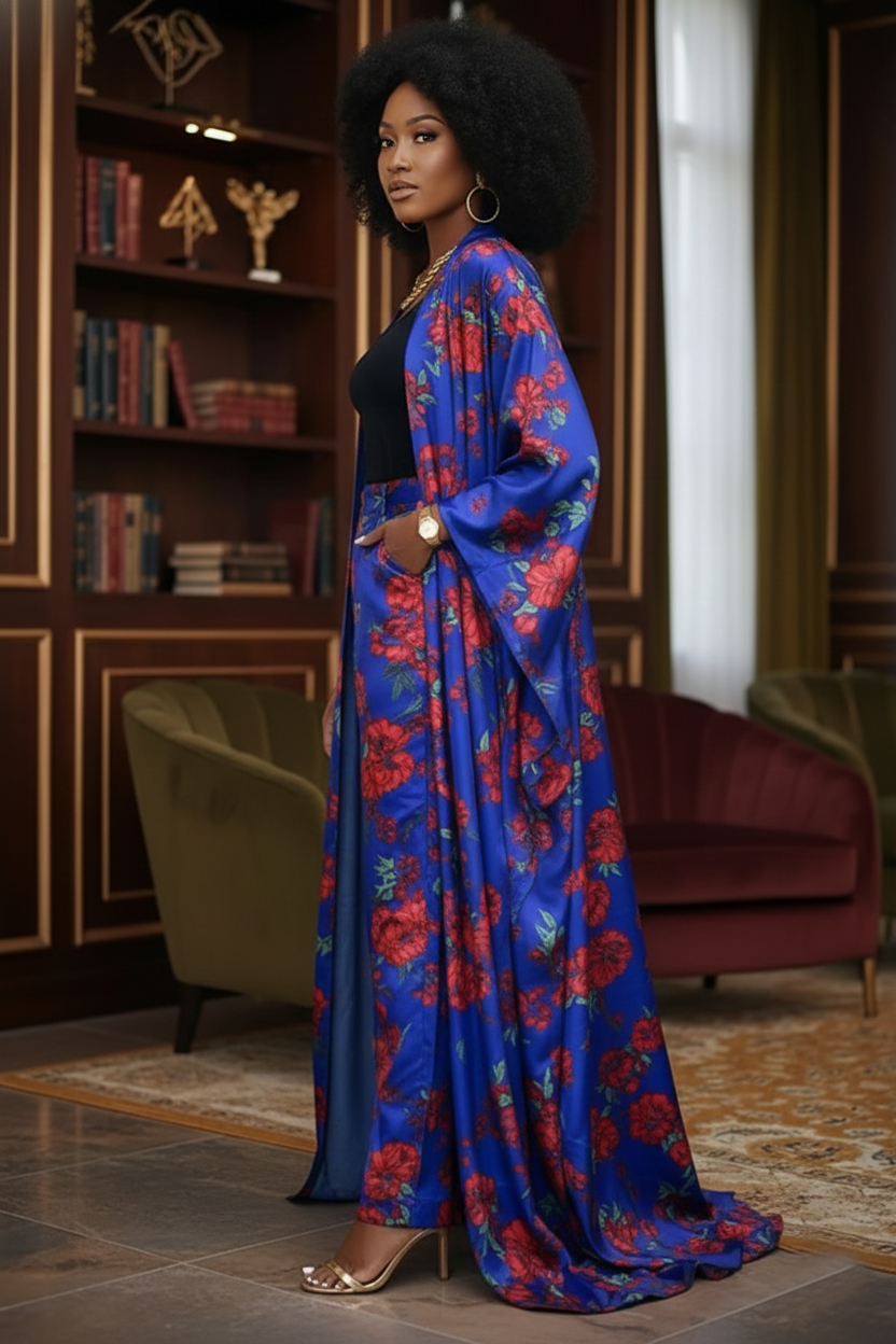 The Azure Bloom Silk Ensemble