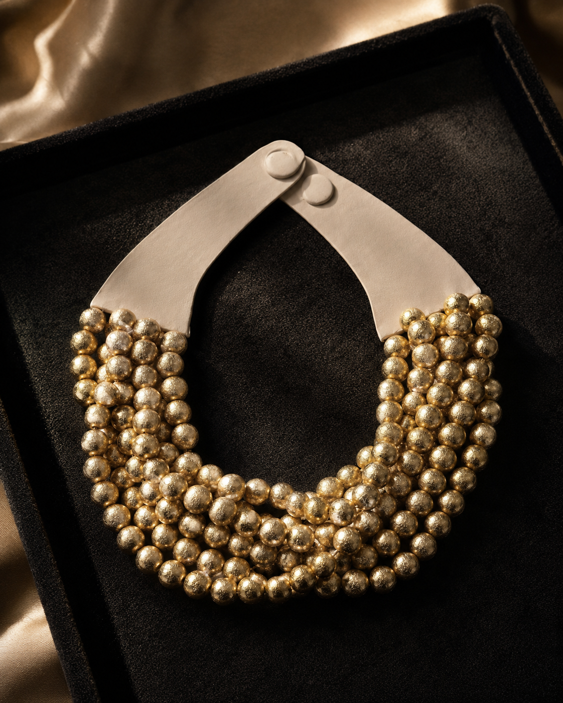 The Imperial Aura Bib Necklace