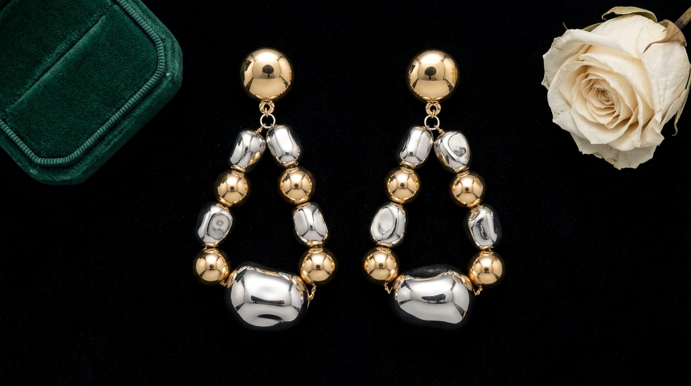 The Dynasty Molten Drop Earrings