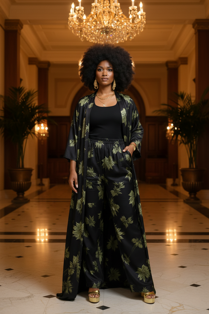 The Midnight Flora Majesty Set A sanctuary of style and substance.