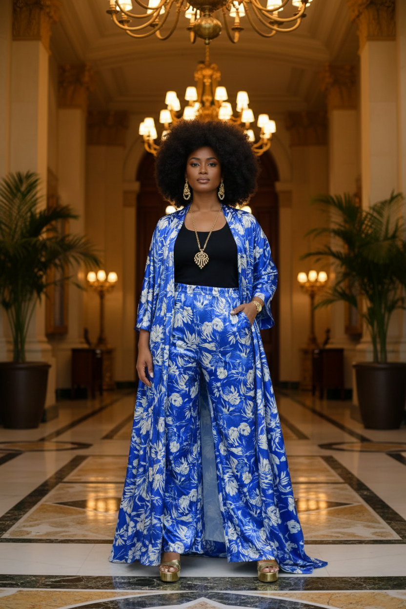 The Sapphire Flora Majesty Set