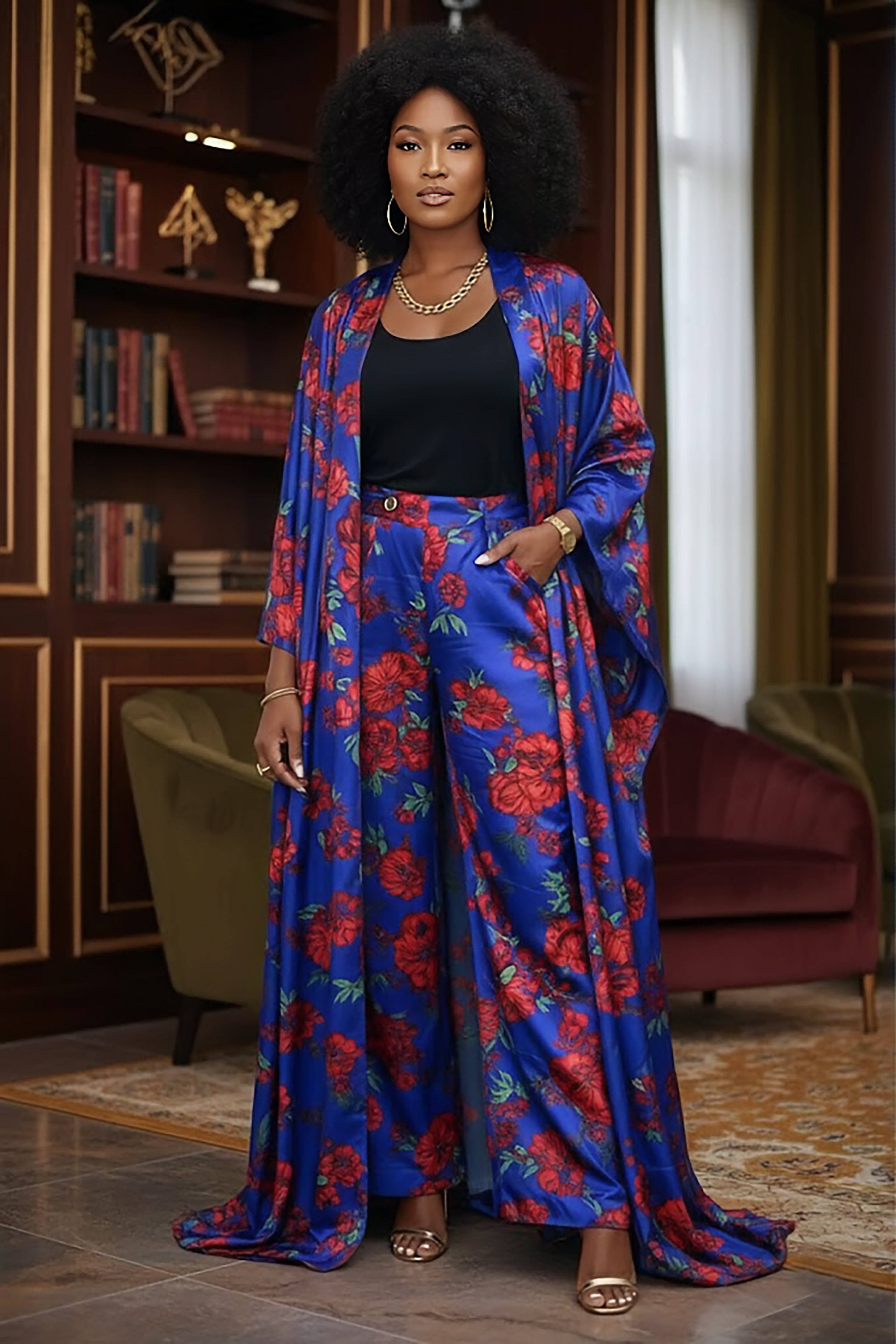 The Azure Bloom Silk Ensemble