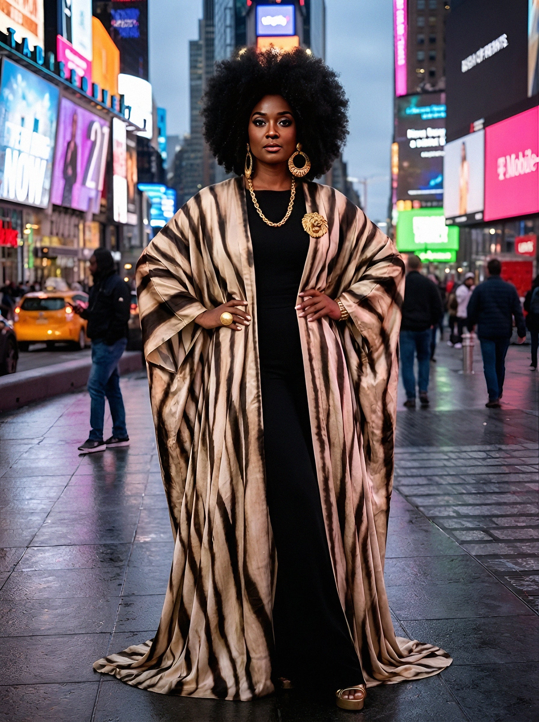 The Gilded Savanna Majesty Duster