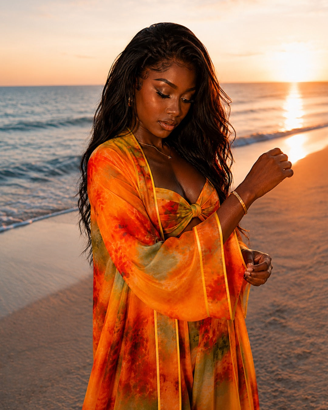 The Solstice Kimono Set