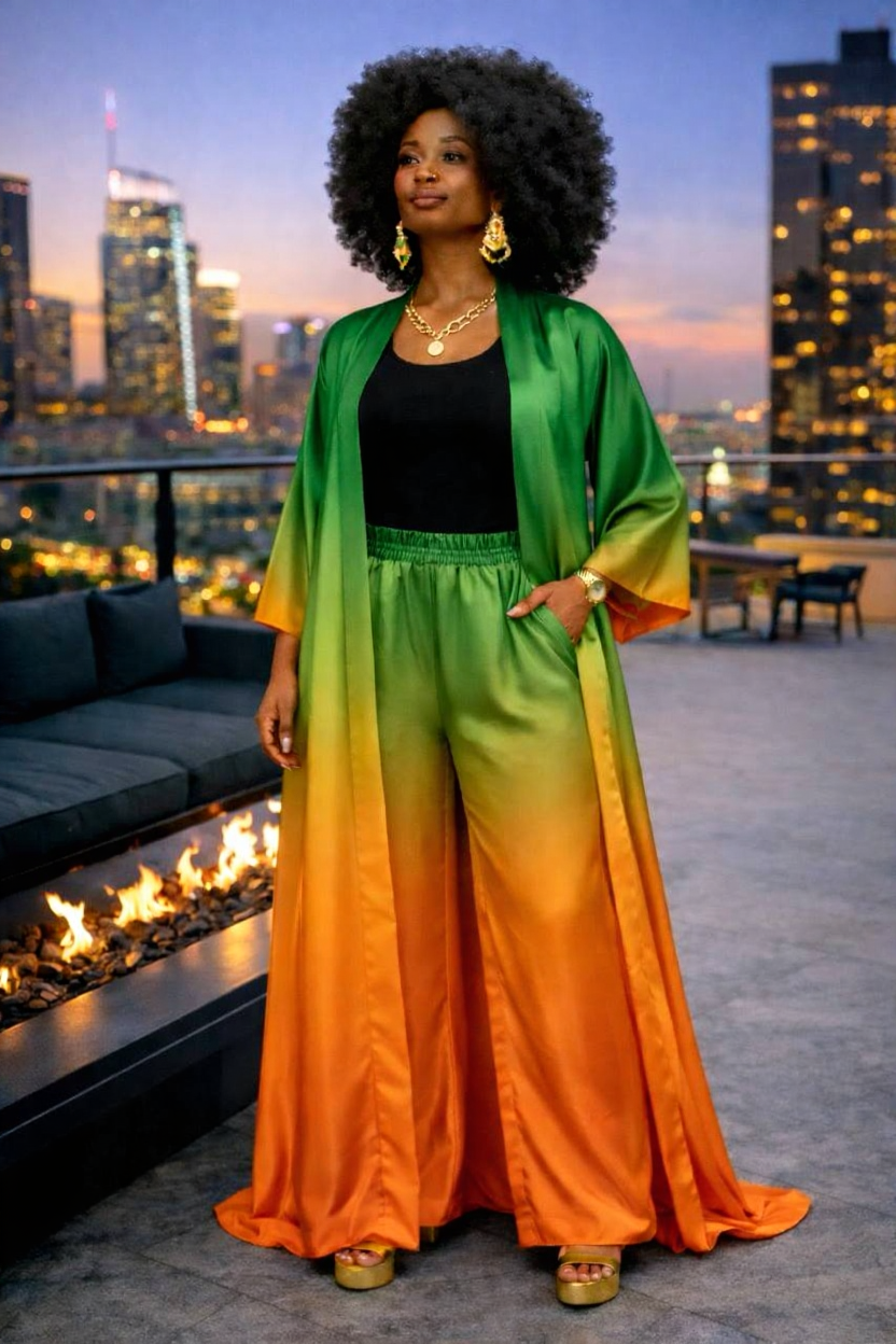 The Verdant Solstice Ombré Set